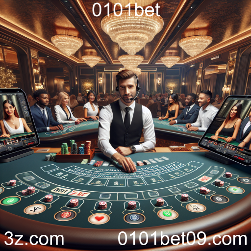 A Experiência de Jogos 'Ao Vivo' na 0101bet